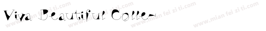 Viva Beautiful Colle字体转换